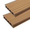 BERGDECK PURE Teak kompozitná palubovka, kartáčovaná 240 × 15 × 2,5 cm